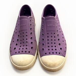 Native Kids Youth Purple Jefferson Water Shoes Slip On Size J2